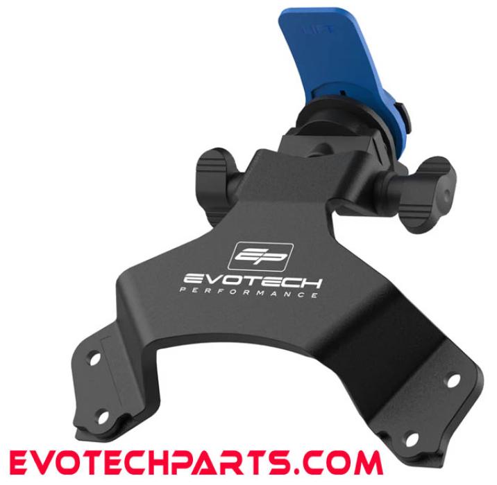 Ducati Multistrada V2 2025+ Quad Lock compatible sat nav holder from Evotech Performance